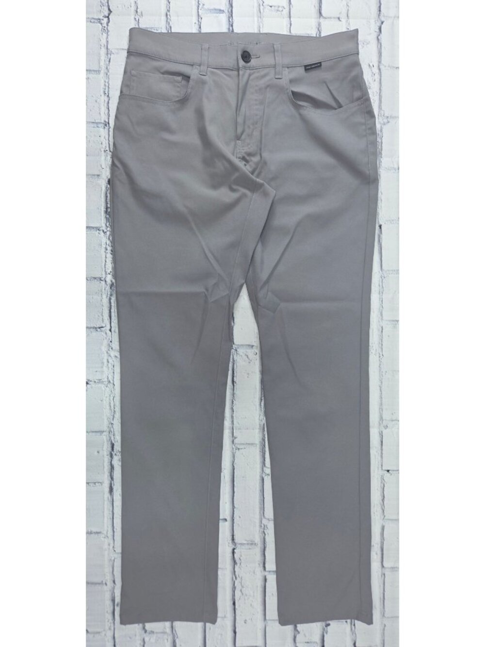 Travis Mathew Mens Gray Performance Pants Size 30x32